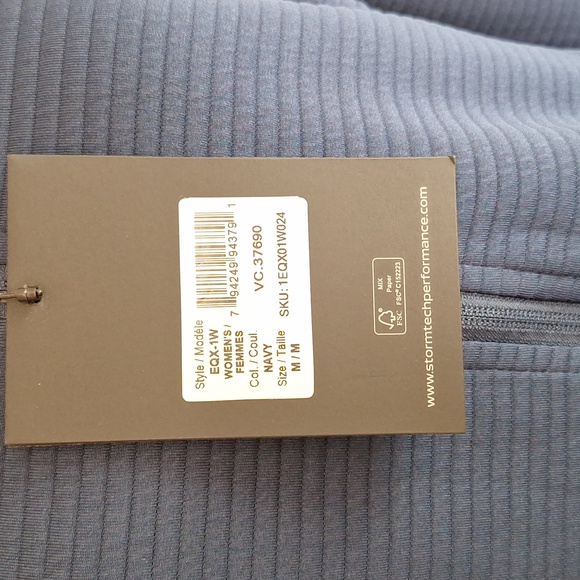 Storm Tech Andorra Sz M Zip up Fleece NWT - Picture 3 of 9